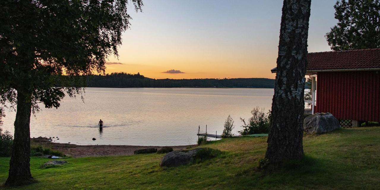 Tva Skyttlar Hotel Örby Kültér fotó
